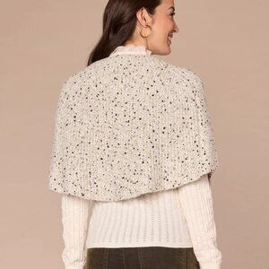 Democracy Speckled Metallic Capelet